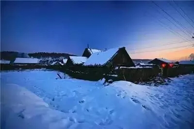 黑龙江漠河北红村|中国最北小雪乡-电老虎网
